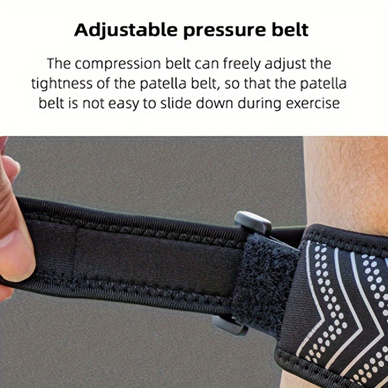 Support Genouillère Sport Ceinture Sangle Genou Rotulienne - Temu Canada