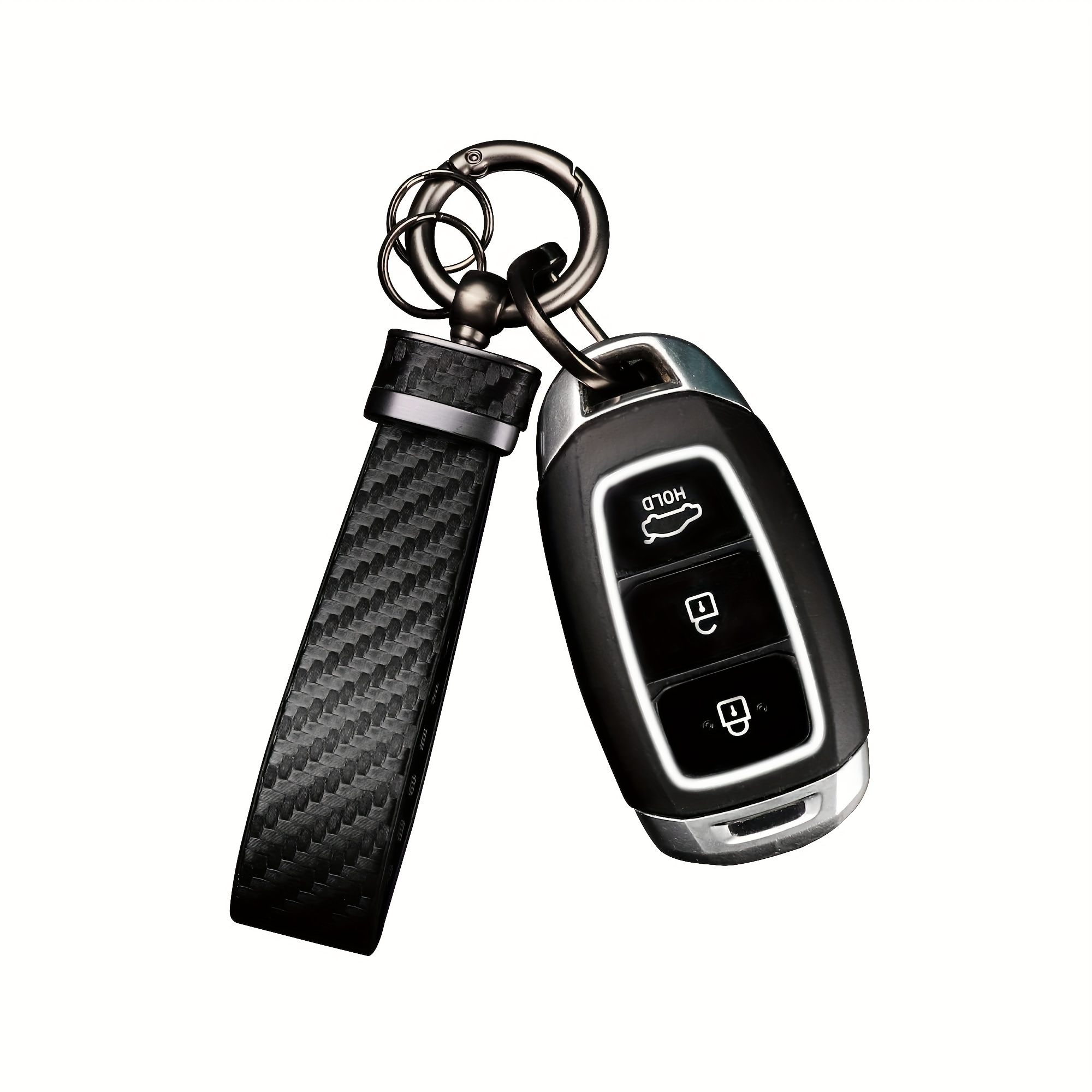 1PC Leather Vehicle Car Key chain Keychain Key Fob Key Ring Car