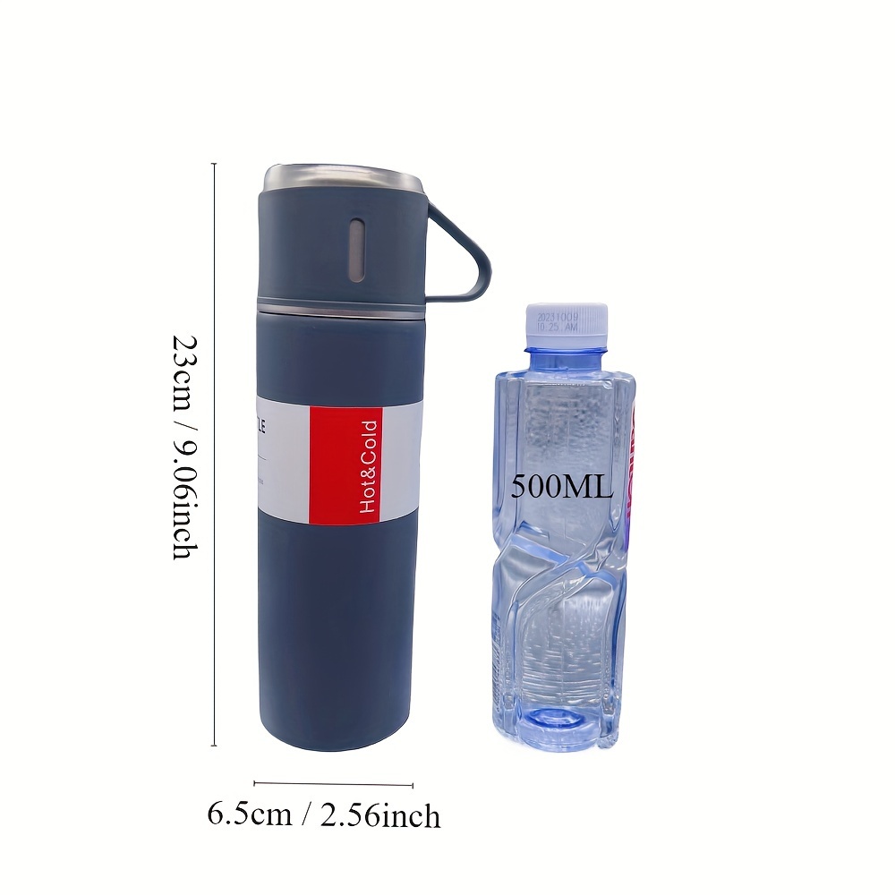 1 Botella Agua Acero Inoxidable Aislada 16 9 Oz/500 Ml - Temu