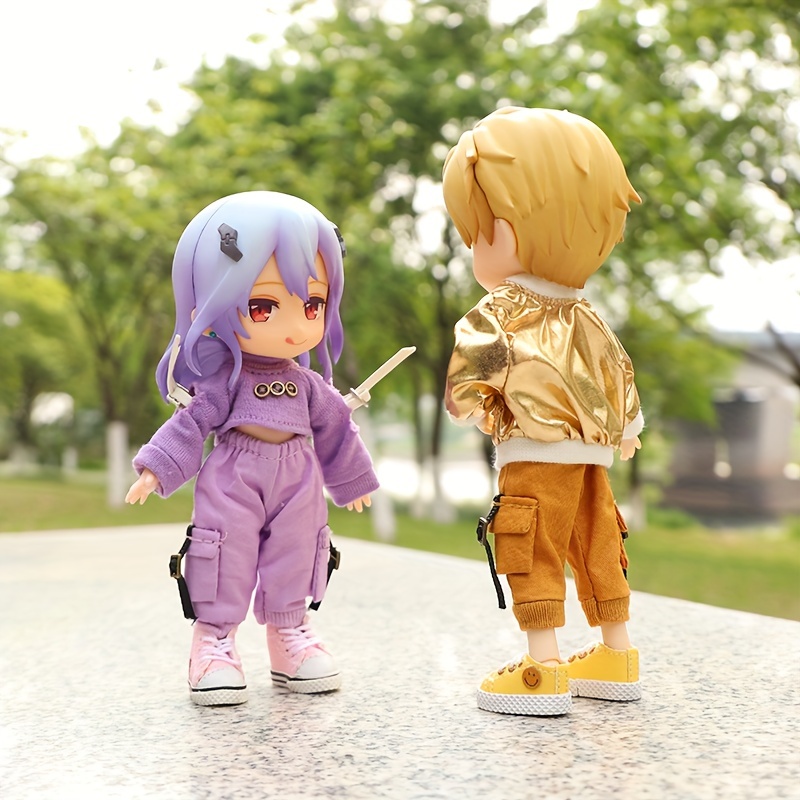 Doll Clothes Cargo Pants Double Pocket