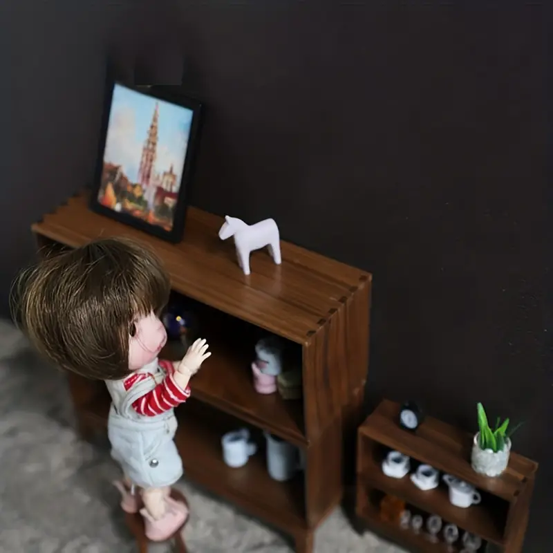 Cheap 1/12 Dollhouse DIY Miniature Accessories Mini Simulation Dollhouse  Furniture Kitchen Toys for Doll House Decoration