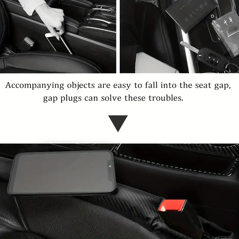 2pcs Car Seat Plug Filler Faux Leather Soft Pads Auto - Temu Austria