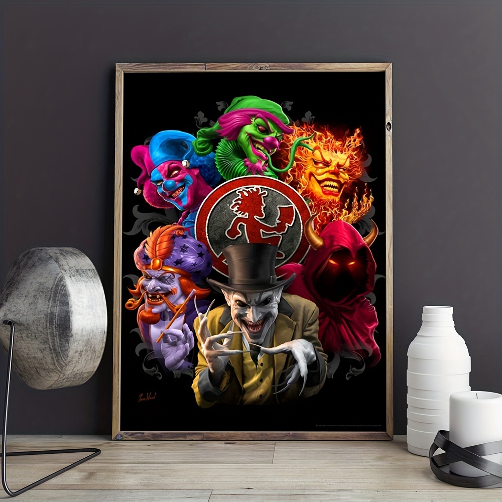 Black Skull Drip Paint Art: Canvas Prints, Frames & Posters