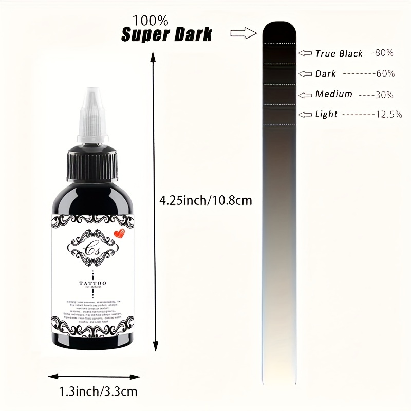 30ml Tattoo Ink Professional Pigment for Body Art Long Lasting