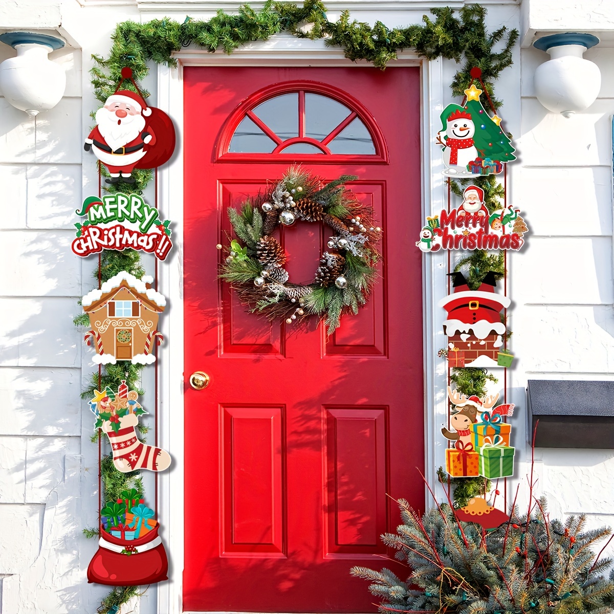 Christmas Decoration christmas Door Hanging christmas - Temu