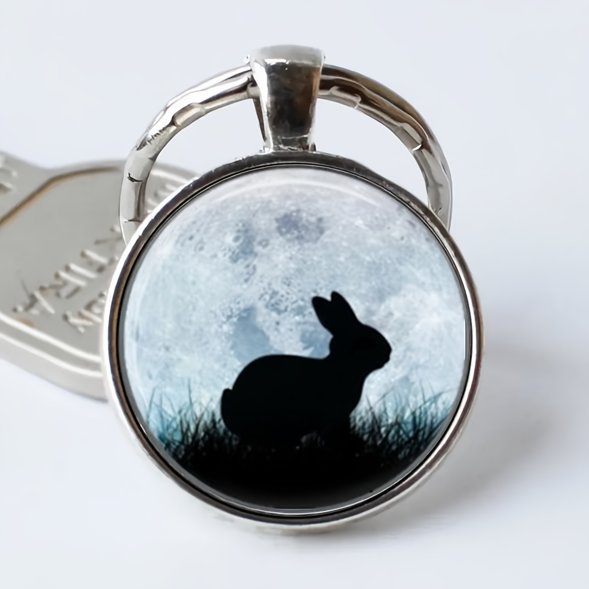 Retro Rabbit Pendant Personality Animal Bunny Clavicle Chain Simple Necklace, Save Money On Temu