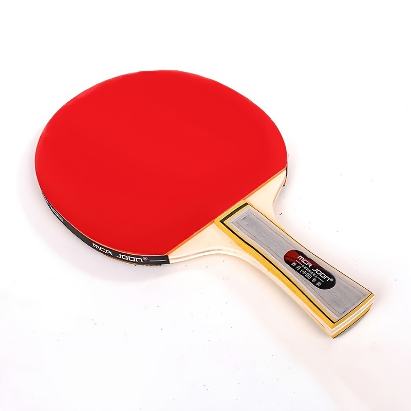 MCR Joon Ping Pong Racket w/ 3 Balls / Red Handle