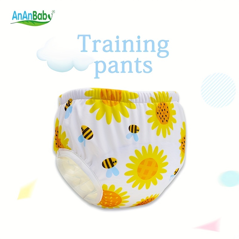 3 Pcs Baby Cotton Training Pants Set Reusable Toddler Potty Training  Underwear | eBay