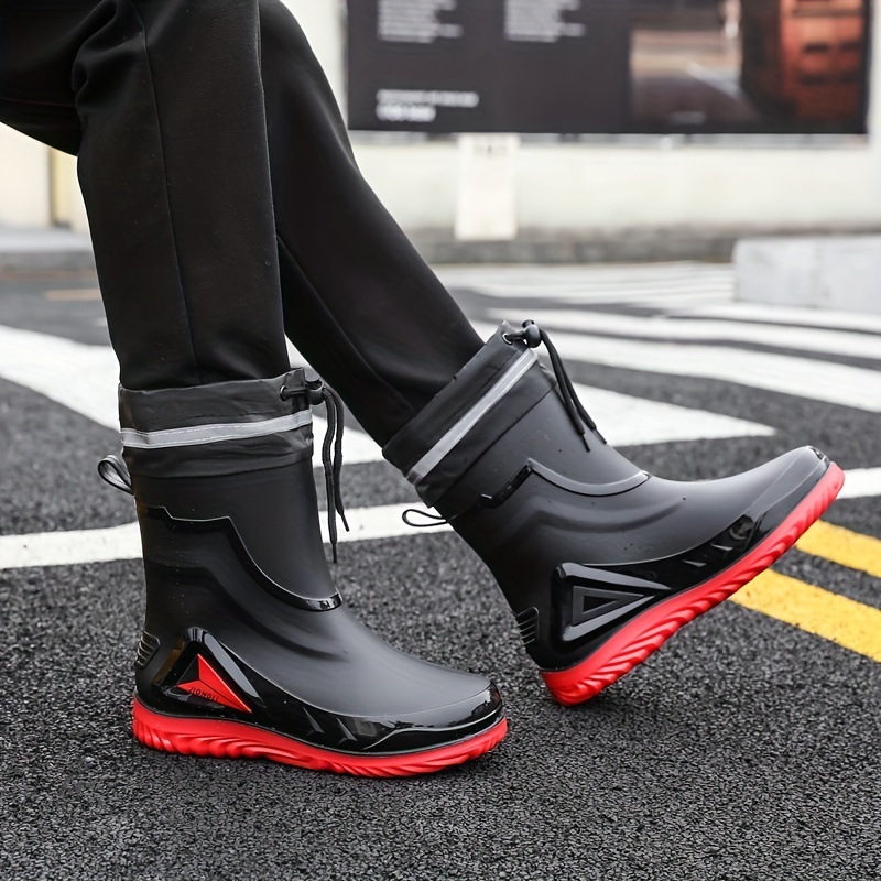 Waterproof Snow Boots Fishing Shoes Anti-slip Shoes For Men Rain