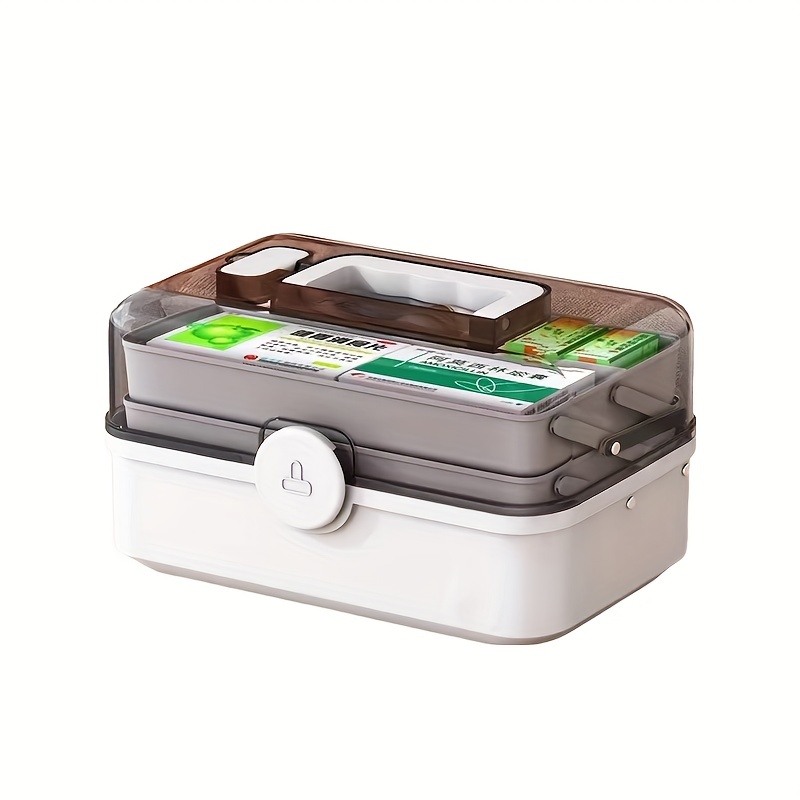 Medicine Storage Box Household Portable Medicine Storage - Temu Canada