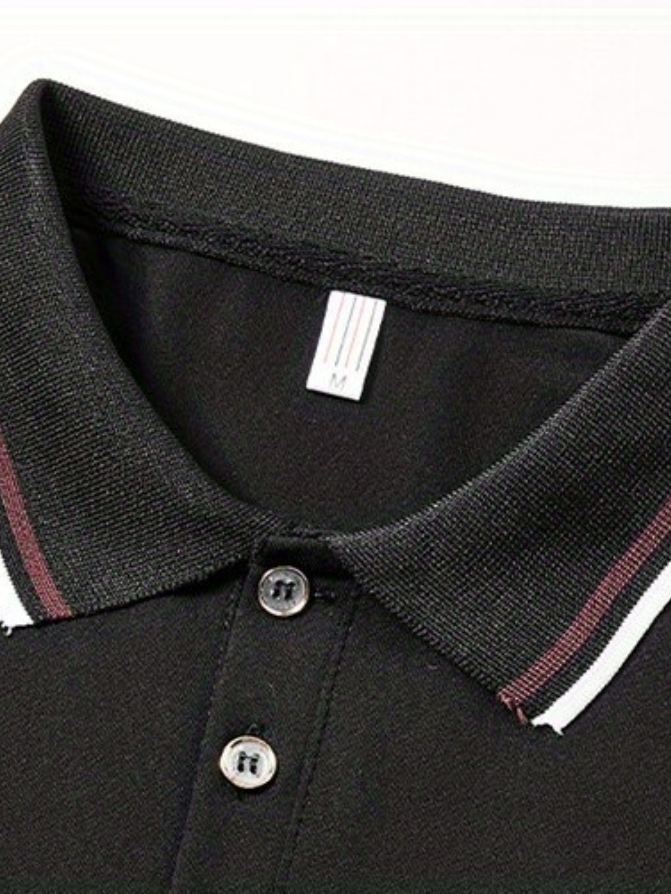 CUSTOM FIT - Polo shirt - black