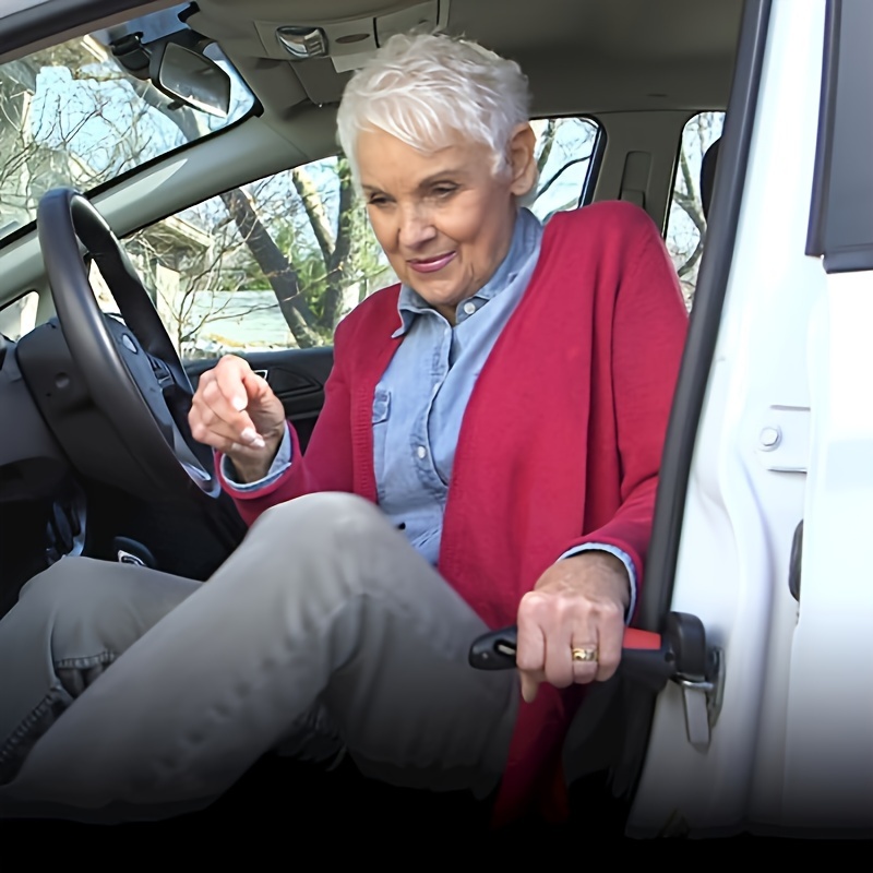 Car Door Grab Handle Adjustable Standing Aid Portable Nylon - Temu
