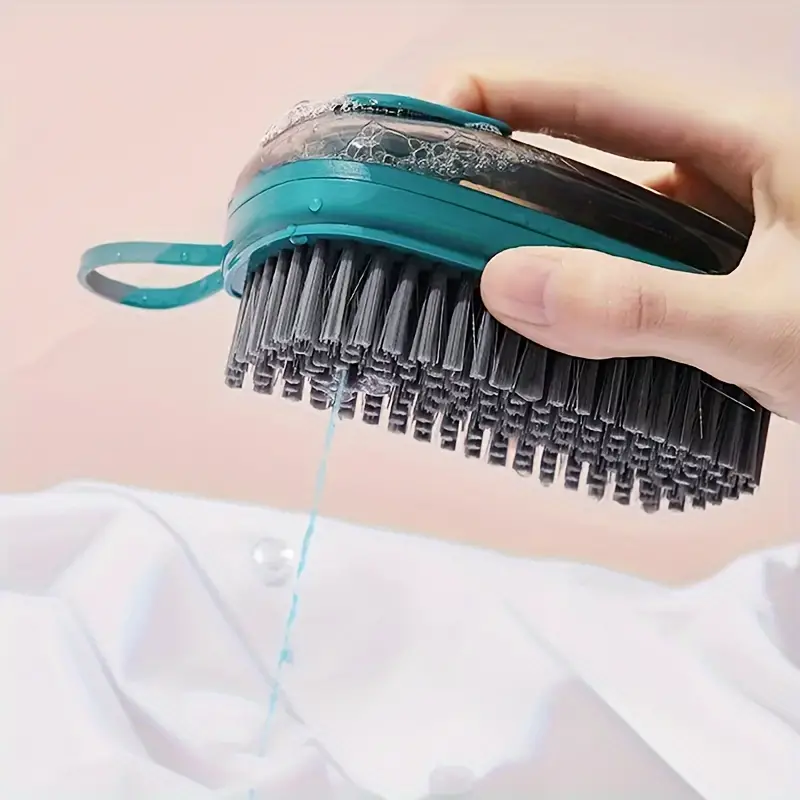 Multifunctional Cleaning Brush With Soap Dispenser Home Shoe Cleaning Tool  New