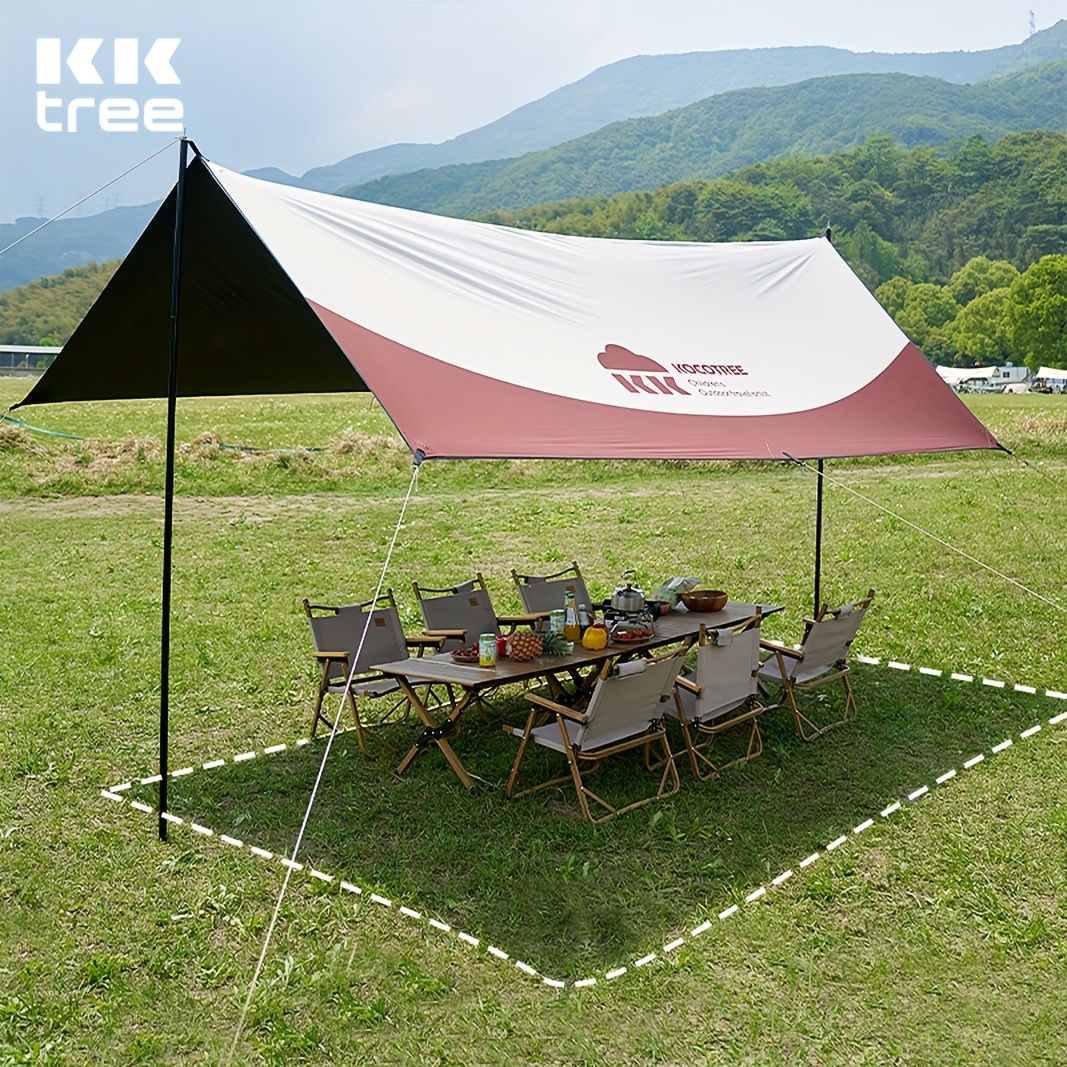 3x3 Toldos Para Exterior Tarp Tent Awning Waterproof Shade Ultralight  Garden Canopy Sunshade Outdoor Camping Beach Sun Shelter