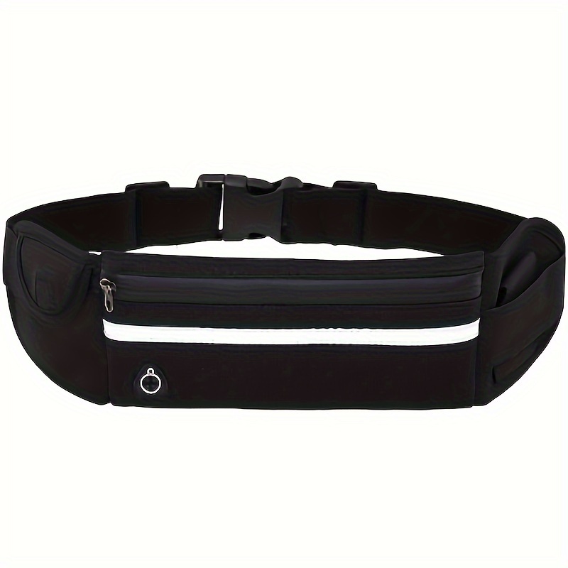 Reflective Fanny Pack Waist Bag with Bottle Holder