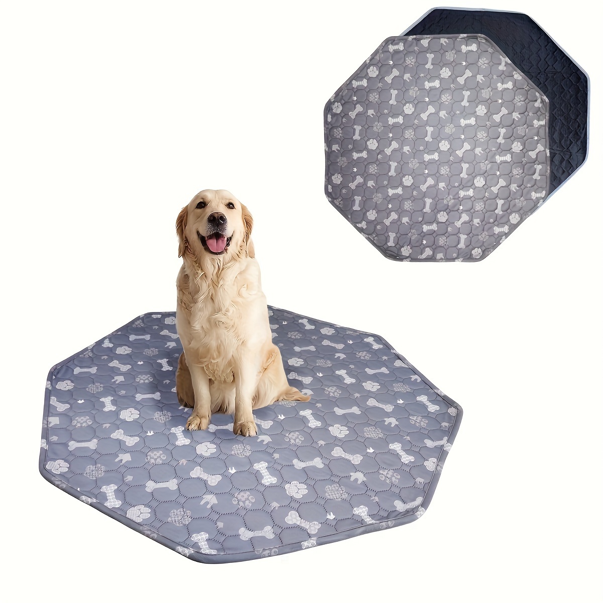 Reusable Non slip Pet Mat For Dogs And Cats Absorbent - Temu