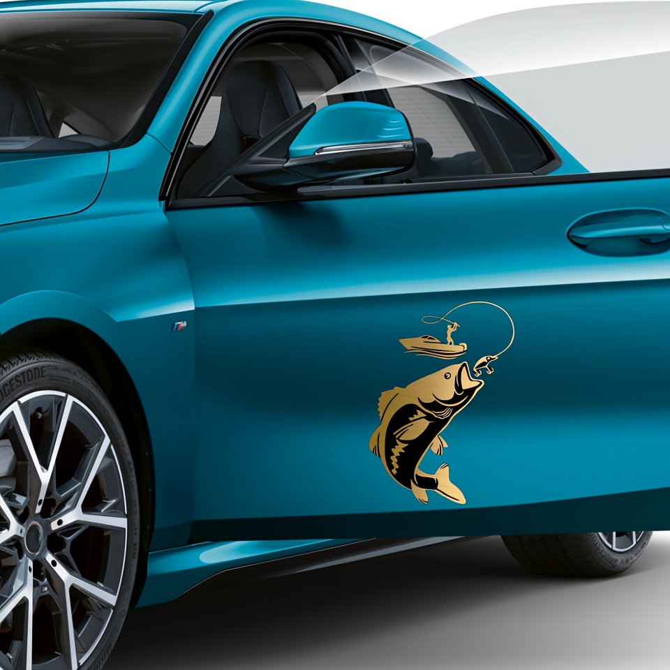 Autocollant Voiture Humoristique – 'Non Fuite Huile, La Transpiration Puissance' – Vinyle Haute Qualité