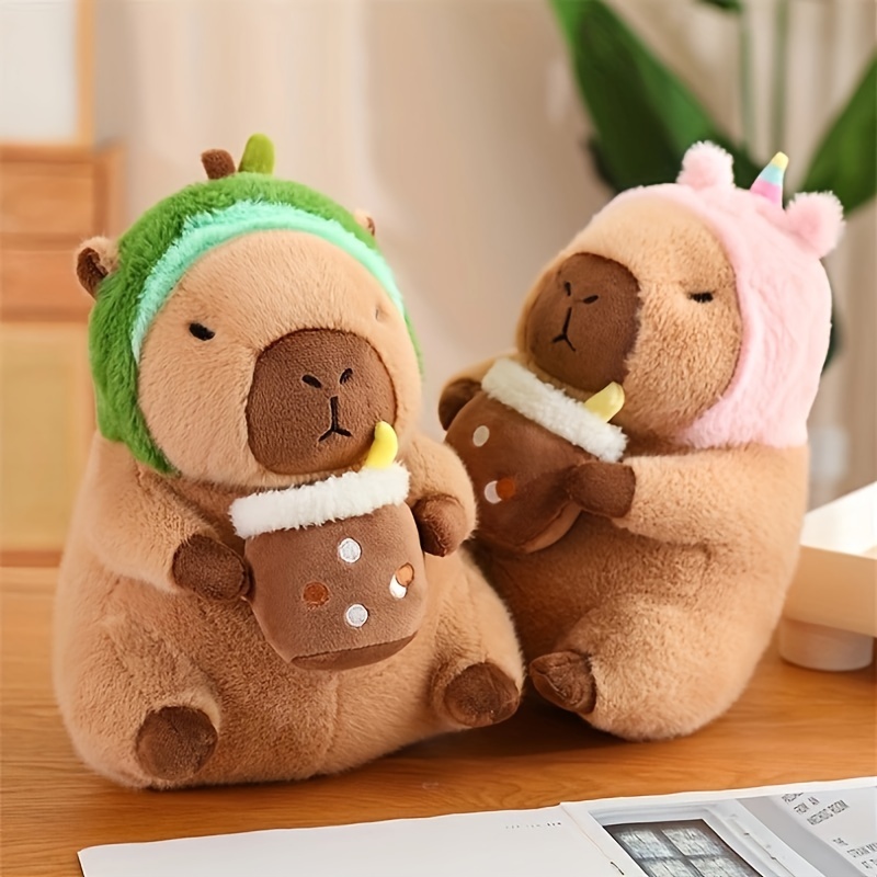 Jouets en peluche en forme de capybara animal de - Temu Canada