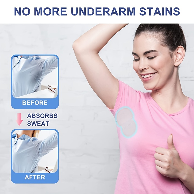 20/30/50PCS Underarm Sweat Pads, Armpit Sweat Pads For Women And Men  Premium Sweat Shield Fight Hyperhidrosis,Disposable Underarm Pads For  Sweating Women,Comfortable Unflavored, Non Visible