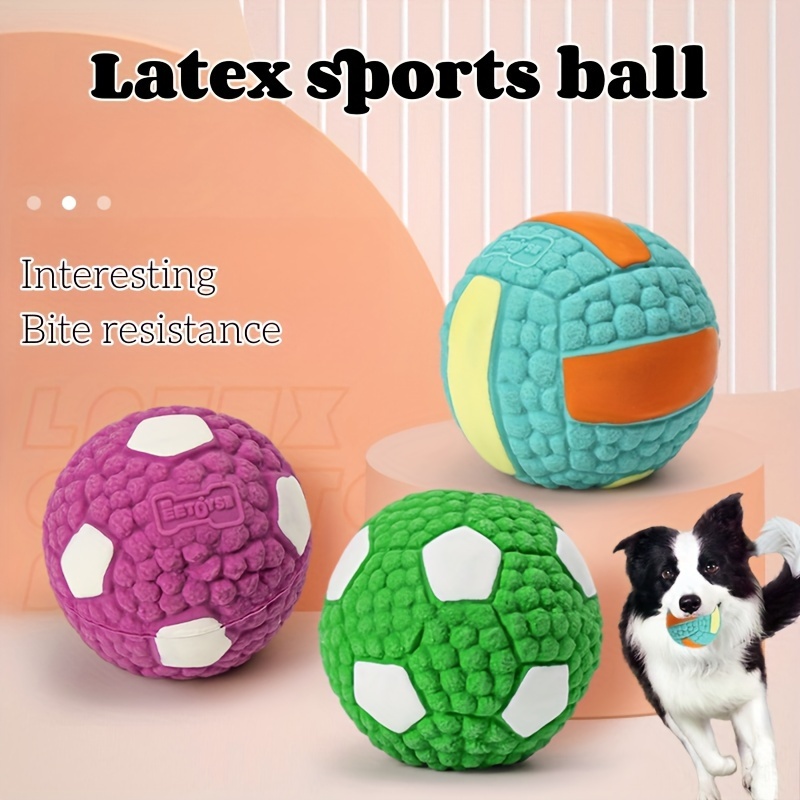 Interactive Pet Ball Toys For Dogs And Cats Rugby Football - Temu