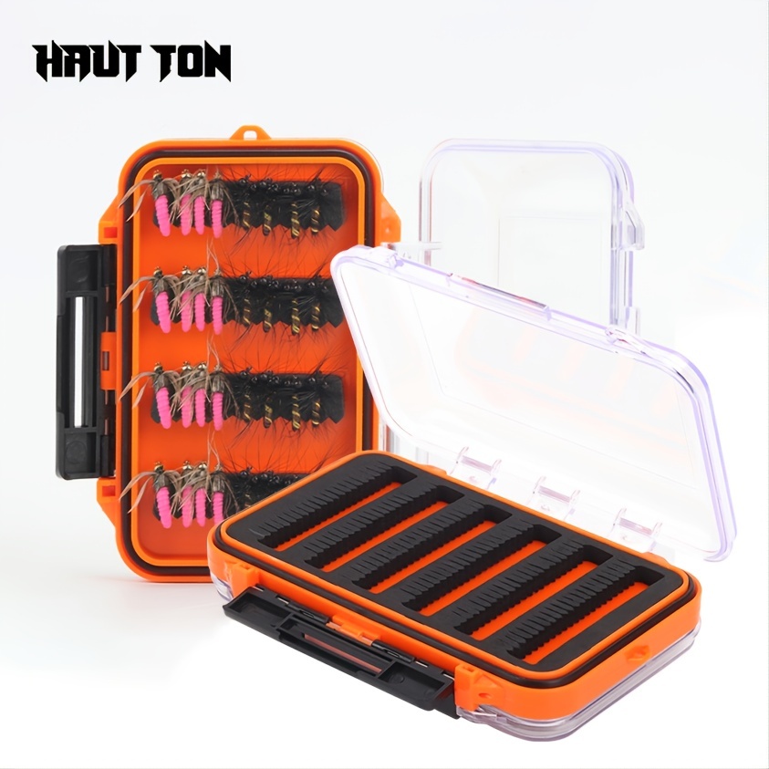 Haut Ton Fly Fishing Tackle Box: Double sided Waterproof - Temu Mexico
