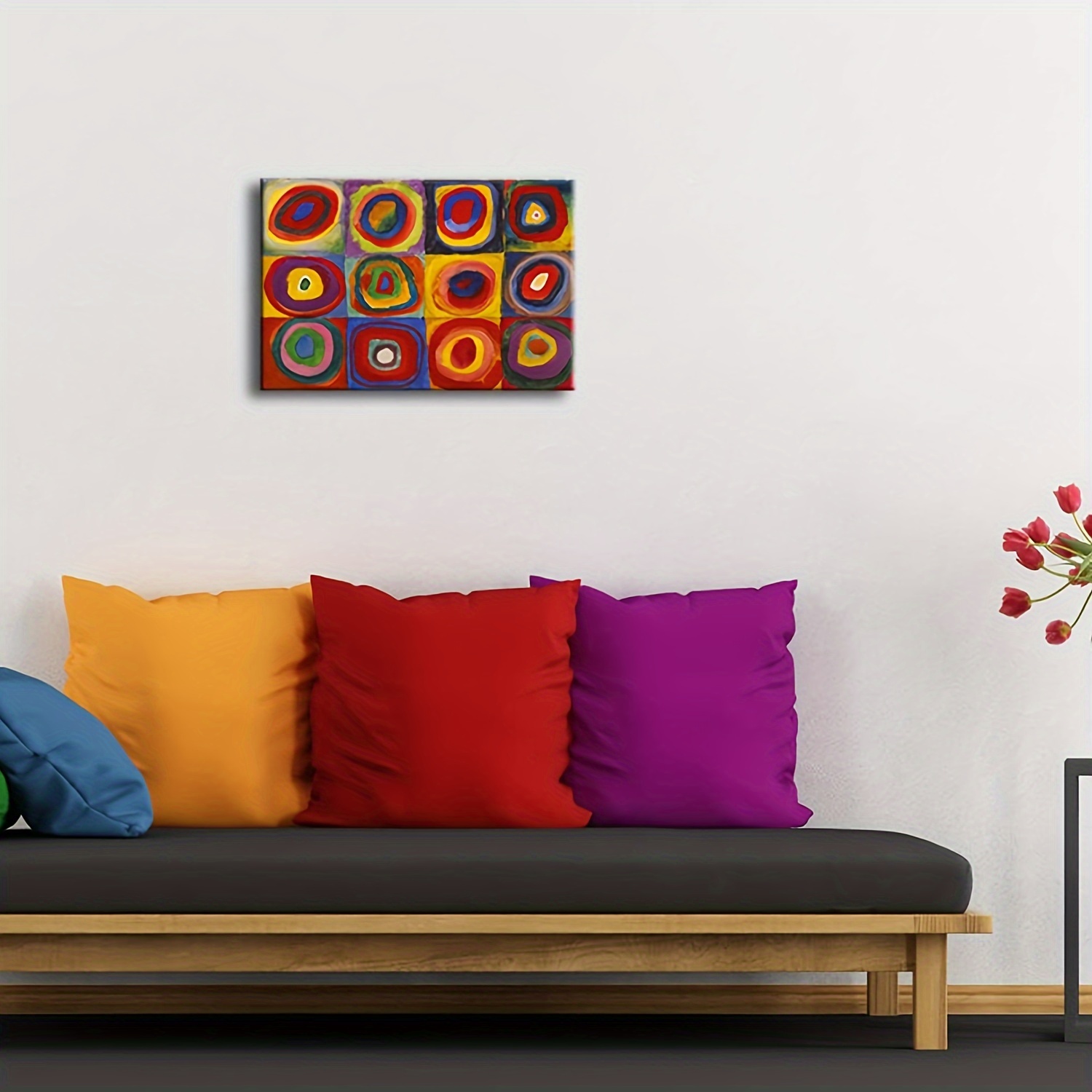 Circles In A Circle Canvas Print / Canvas Art by Wassily Kandinsky