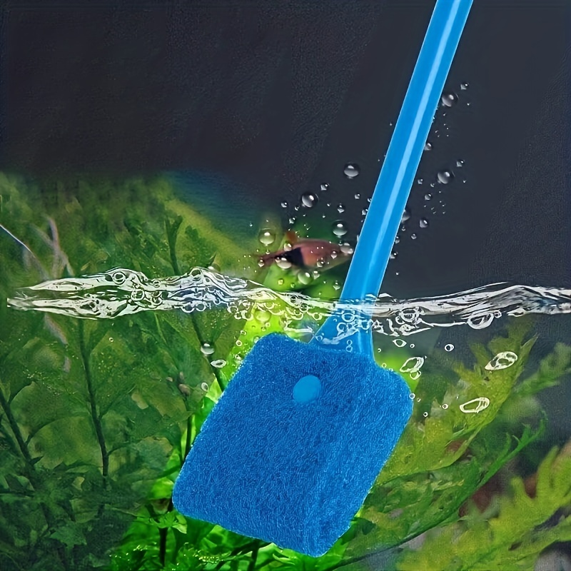High quality Double sided Fish Tank Cleaning Sponge Brush - Temu Canada