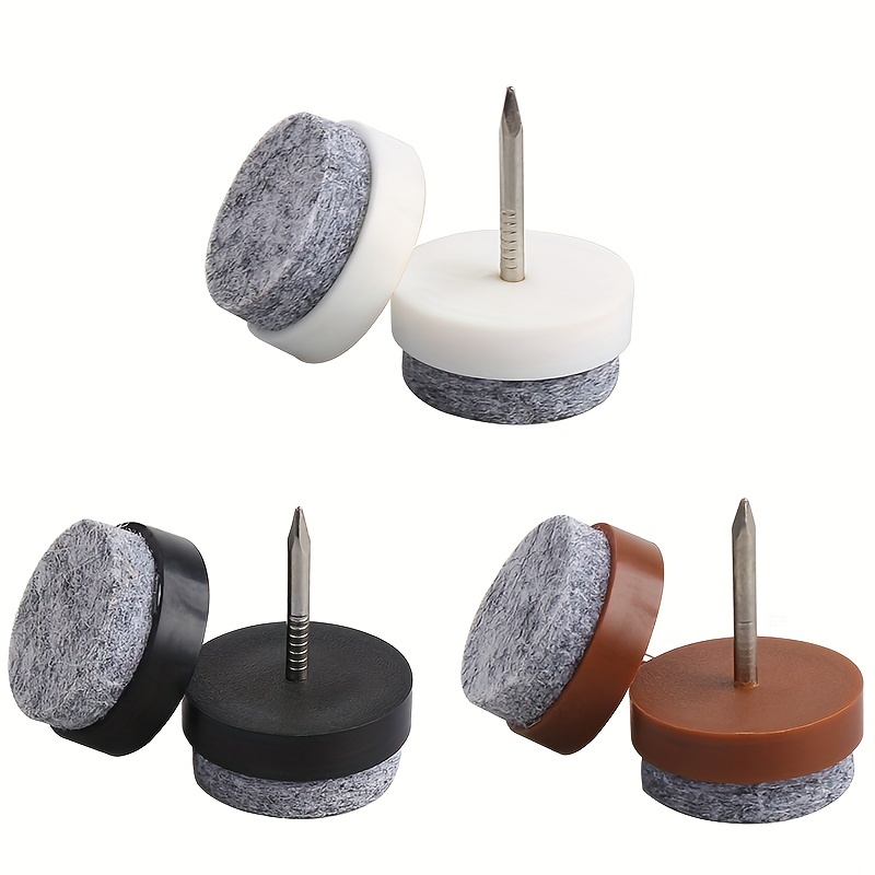 Assortiment de patins en feutre pour meubles sur moquette et carreaux de  céramique, paq. 48
