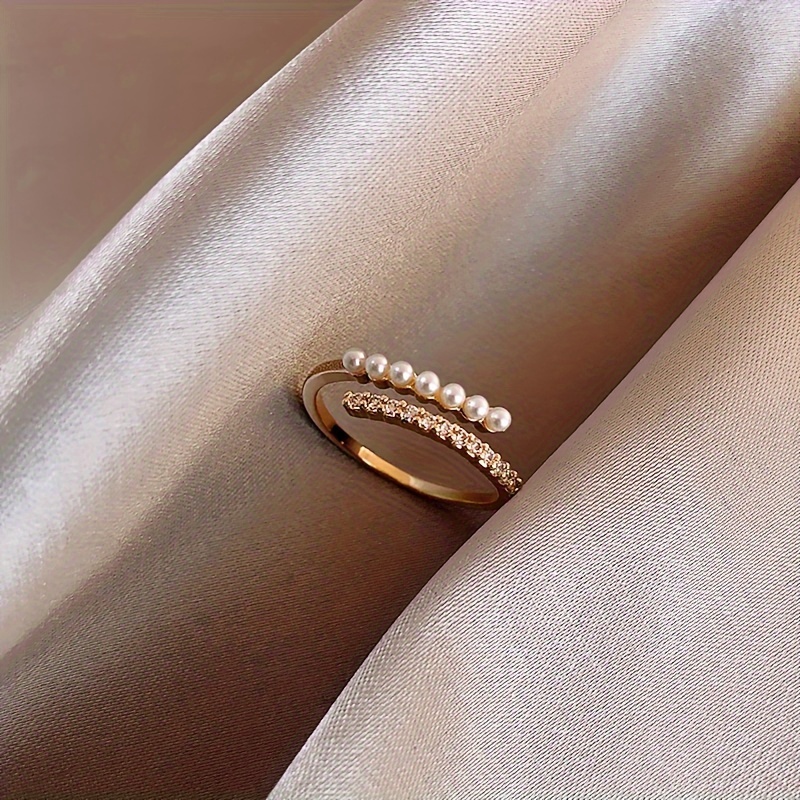 Style rétro bague pendentif bague fleur perles de bois gland couleur bronze  bague ouverte cadeau pour femmes/filles/fille/épouse - Temu Belgium