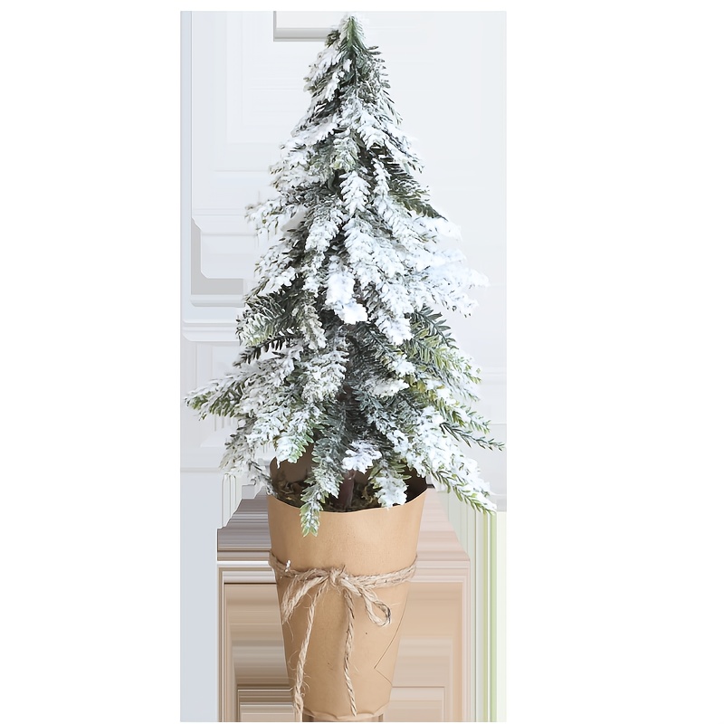 1 Stück Weihnachtsdekoration Kleiner Baum 45 Cm Schneefall - Temu Germany