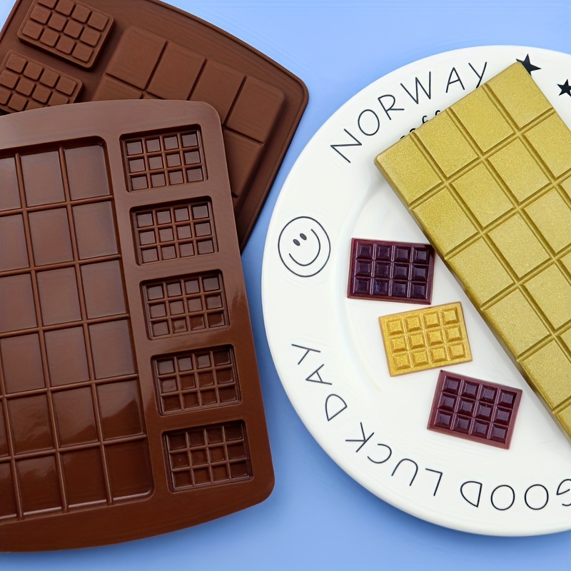 1pc Silicone Break Apart Chocolate Moulds,Silicone Square Mold,Non
