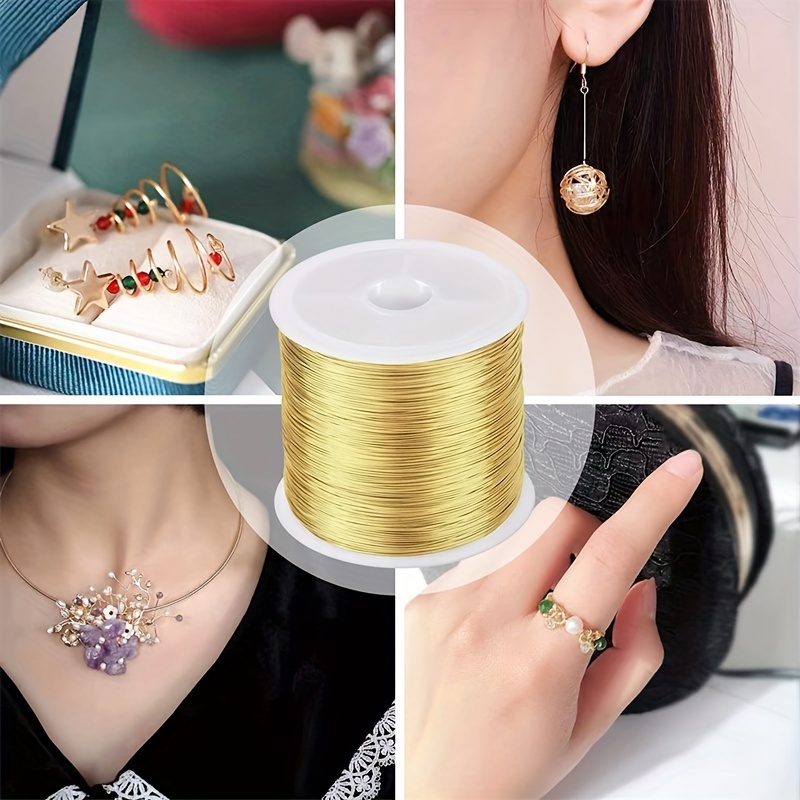 The Hobbyworker Bare Copper Wire Beading Craft Wire For - Temu