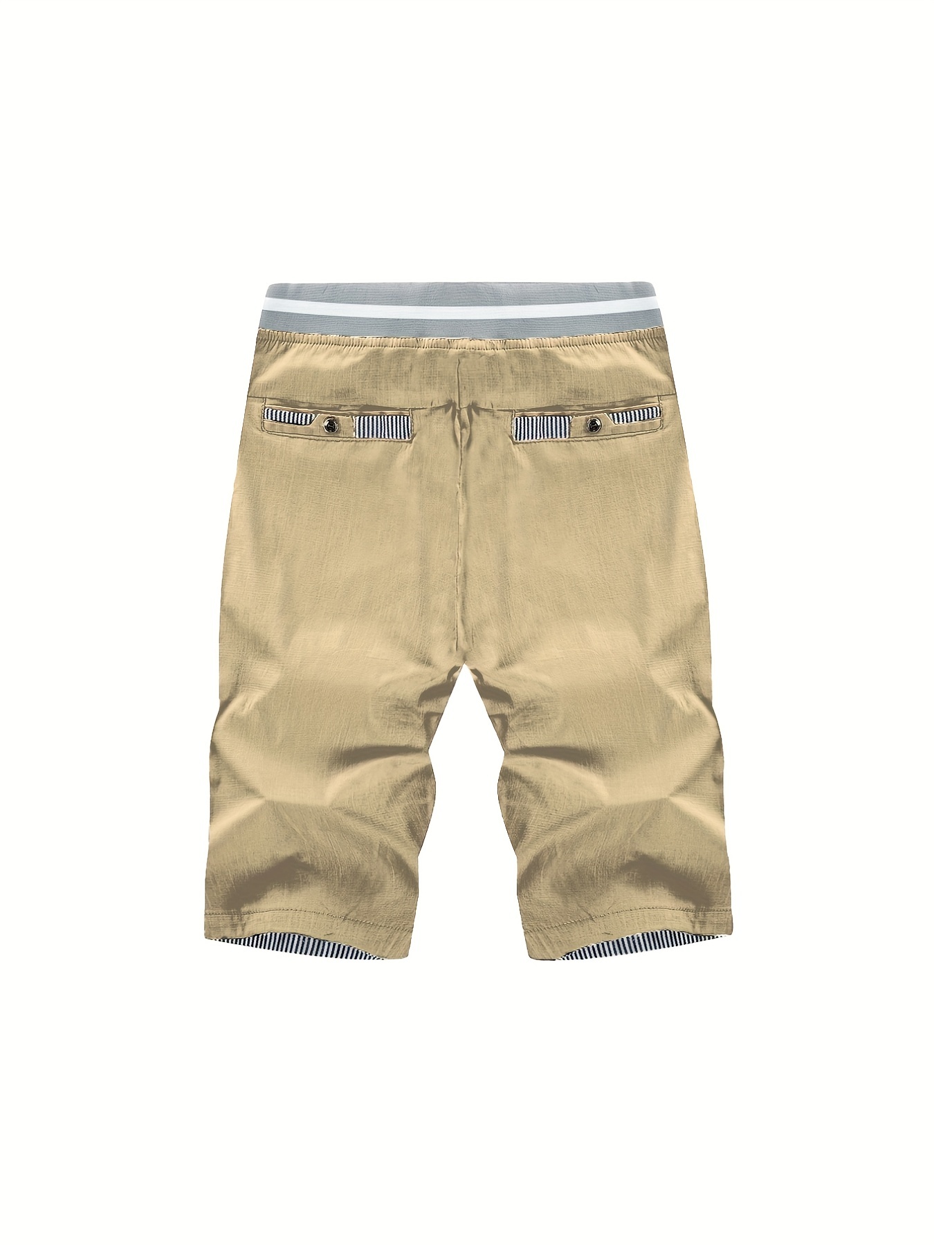 Pantalones Cortos Casuales de Verano para Hombres y Bolsillos