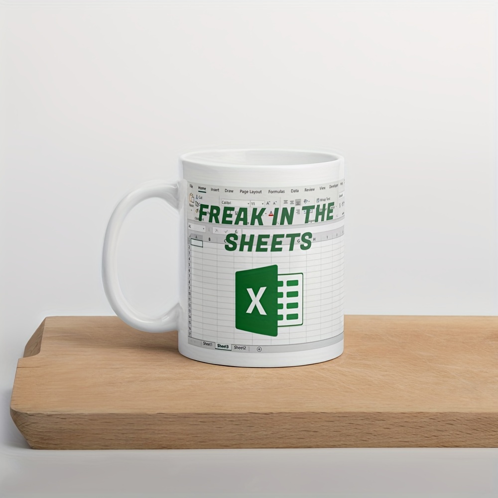 Freak in the Sheets Excel Mug 11oz