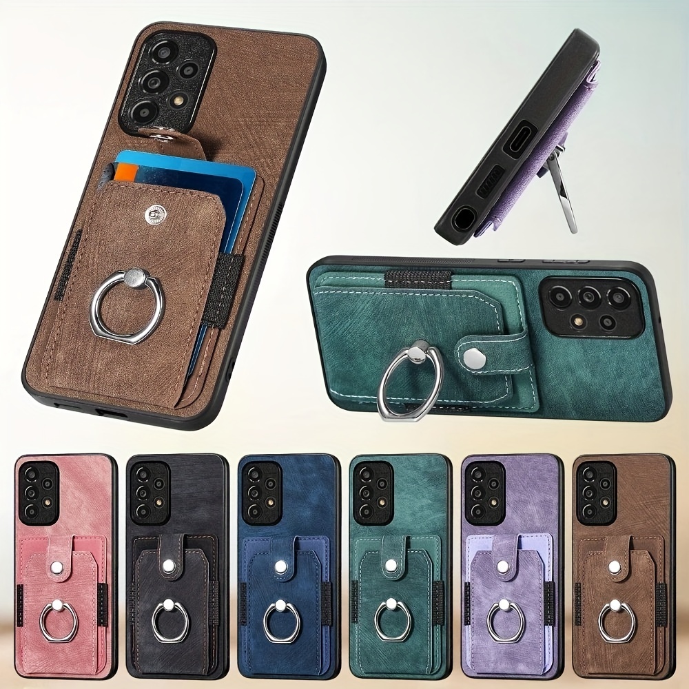 Phone Back Case Cover Card Slot Holder Galaxy A /a54 - Temu Canada