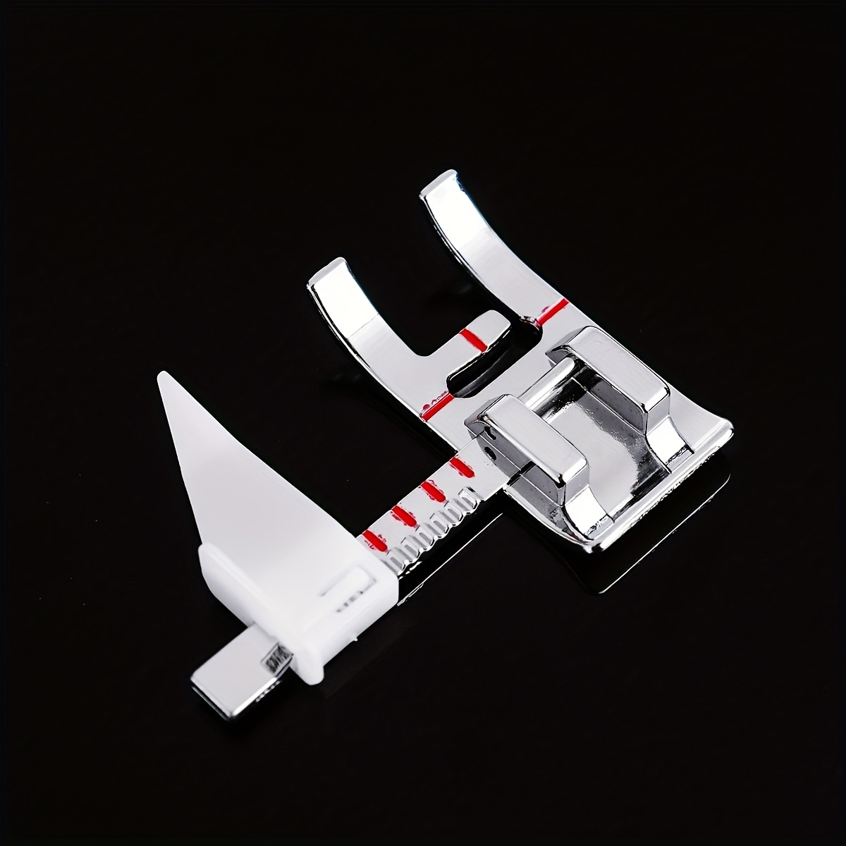 2pcs Easy Adjustable Guide Presser Foot Ruler Sewing Machine Accessories  Presser Feet Foot For Low Shank Singer Brother