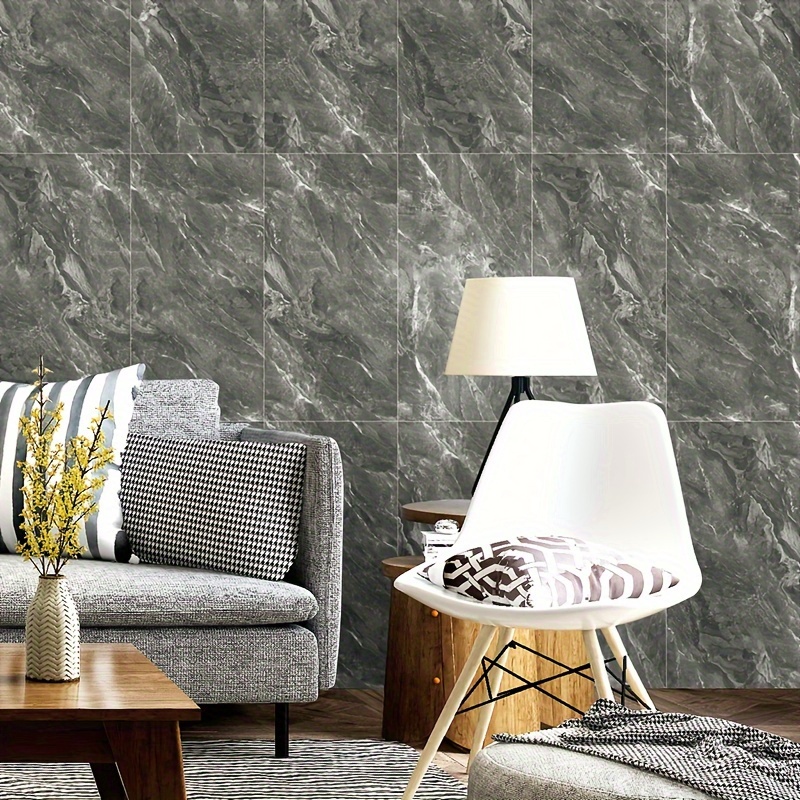 Marble Sticker Wallpaper for Home Walls Coffee Marble Wall Paper for  Bathroom Design Self Adhesive Waterproof