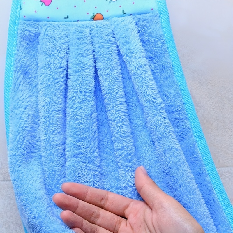Hanging Hand Towel Cute Children's Hand Towel Dry Handkerchief Super  Absorbent Kitchen Wiper Cloth