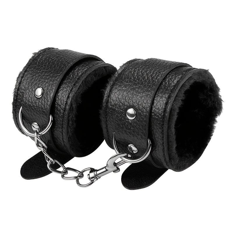  Bondage Kit, 10 Piece Set Love Cuffs, Black : Health & Household