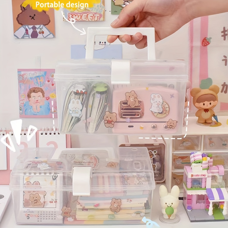 Transparent Acrylic Desktop Storage Box, Cosmetic Mask Snack Organizer For  Home And Office