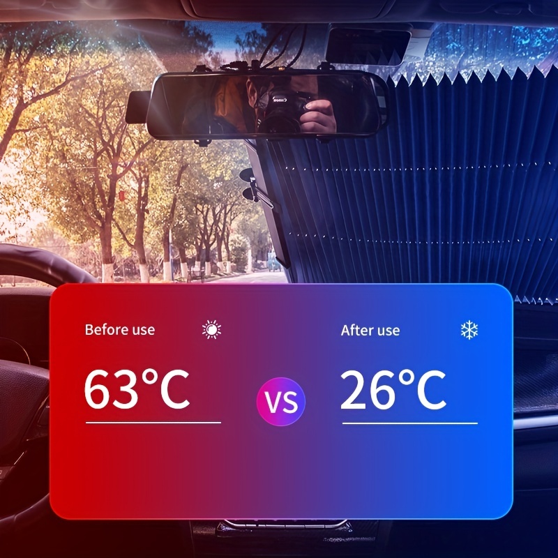 Auto sonnenschutz Wärmeisolierender Sonnenschutz Automatisch