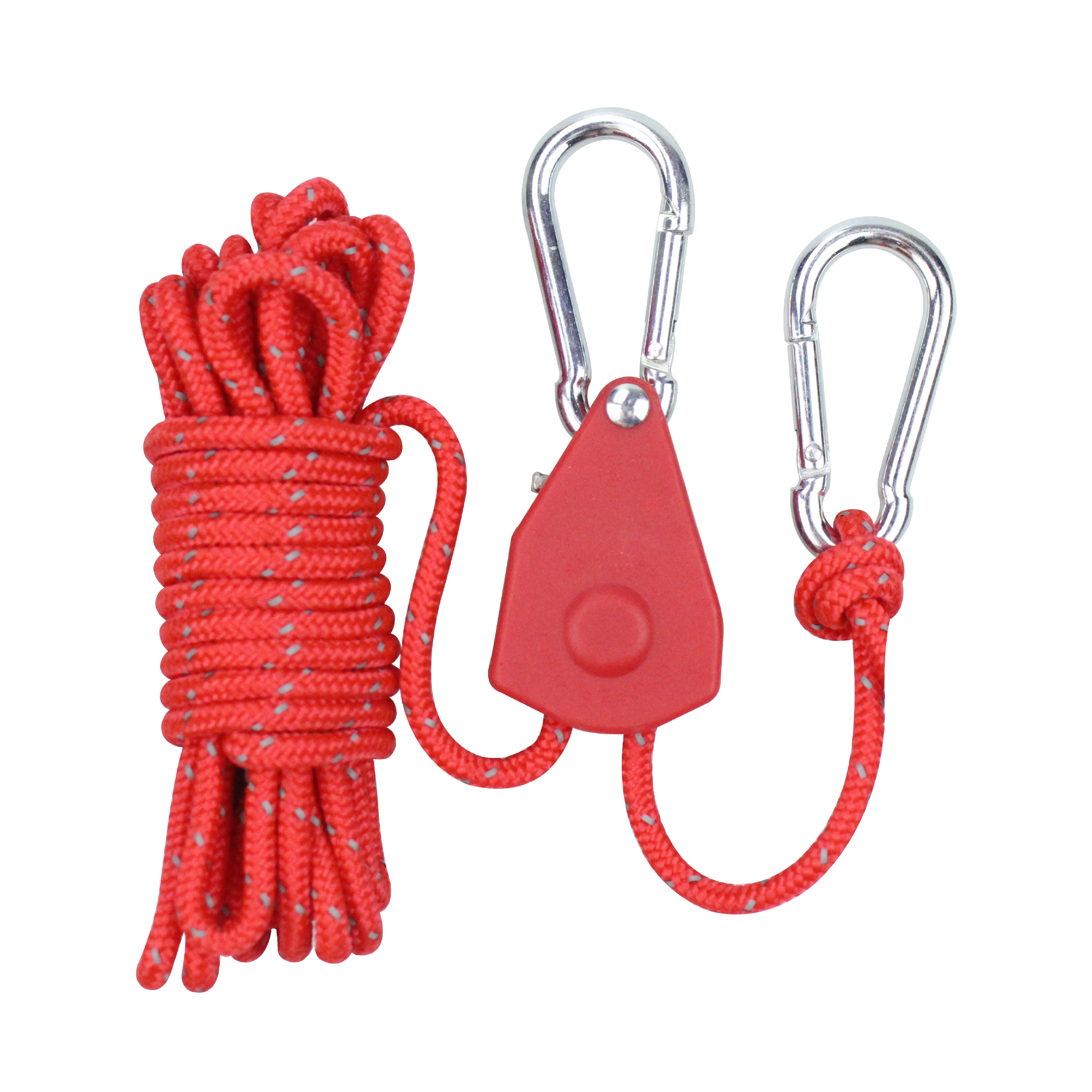 Outdoor Canopy Fixed Wind Rope Tent Rope Tensioner Windproof Rope With  Metal Pulley Adjustable Reflective Rope, Shop On Temu And start Saving