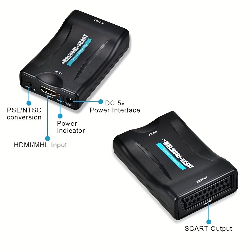 HDMI To Scart Connecting Cable Audio Cable Converter HDMI To Scart