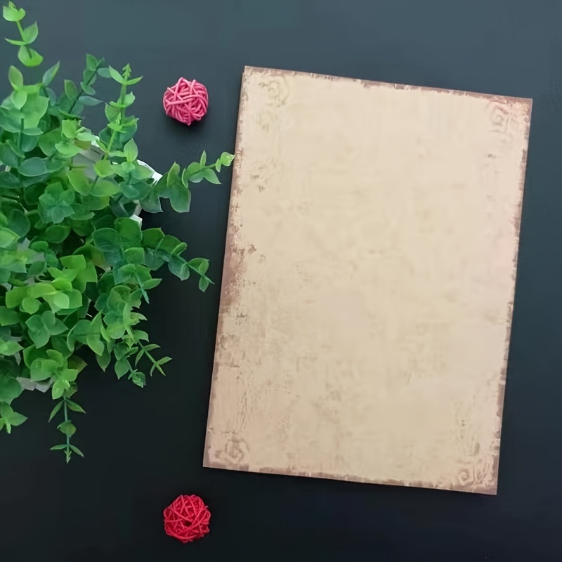 Parchment Texture Sheets - Floral 8