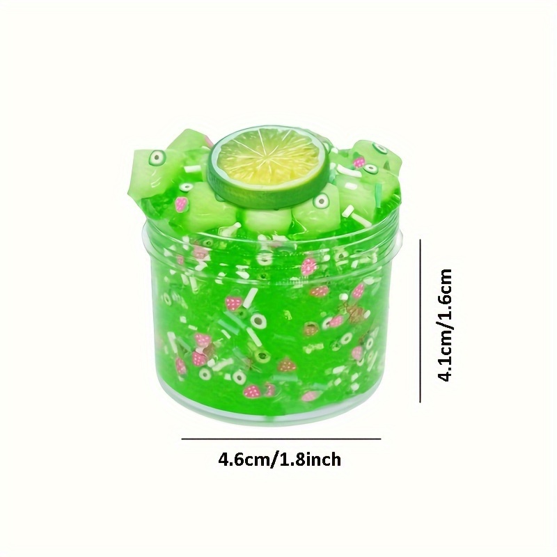 1pc 70ml Jelly Crystal Slime Toy Clear Stretchy Slime Party - Temu Chile