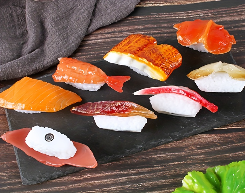 Cute Refrigerator Magnetic Fridge Sticker For Food Sushi - Temu