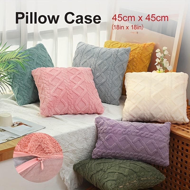 Pillowcase Decorative Home Pillows Cover 45x45 Pillow Hugs