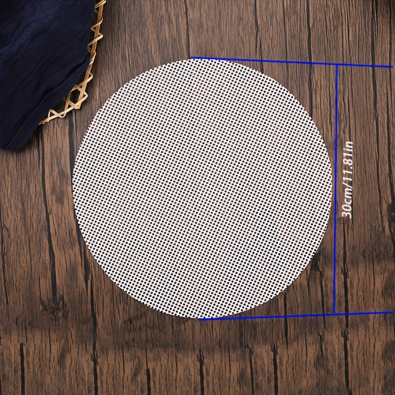 High Temperature Resistant Silicone Steamer Pad - Nonstick Round Cloth For  Outdoor And Home Kitchen Use - Temu