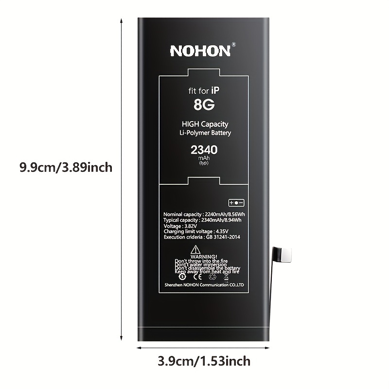 Nohon – Batterie Li-polymère Pour Iphone Xs, 2900-3000mah, Haute Capacité,  Outils Inclus - Mobile Téléphone Batteries - AliExpress