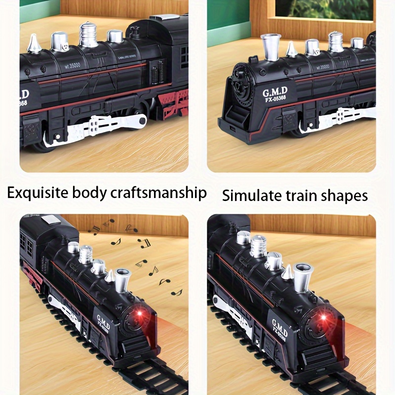 シミュレーション電気トラッククラシックモデルおもちゃ高速鉄道列車